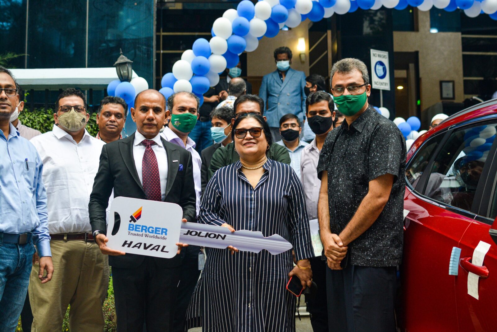 HAVAL delivers record number of Jolion SUV to Berger Bangladesh